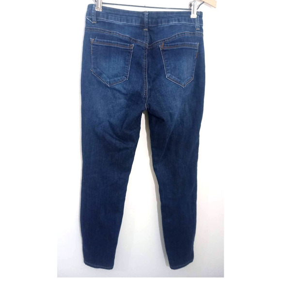 1822 Size 6 Medium Wash Mid Rise Skinny Jeans - Picture 4 of 6